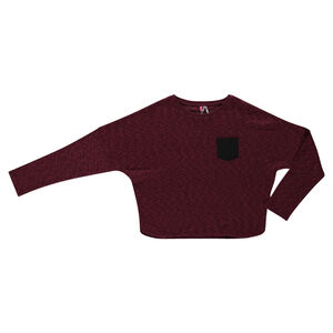 Sudadera de punto elástico fantasía 