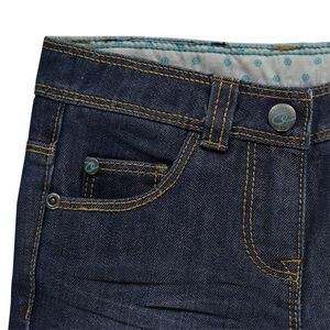 Jeans de corte recto efecto usado  Main Jeans de corte recto efecto usado