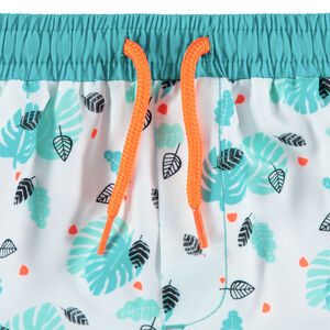 Pantalón corto de baño con palmas all over 