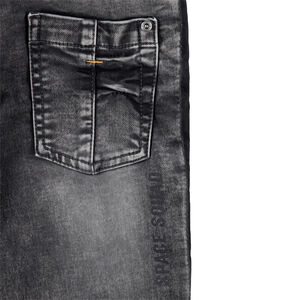 Júnior - Vaqueros slim de efecto desgastado con bandas laterales 