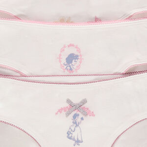 Pack de 3 braguitas de algodón con estampado de Blanca Nieves ©Disney 