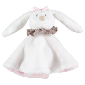 Peluche de conejo con cuello con lunares 