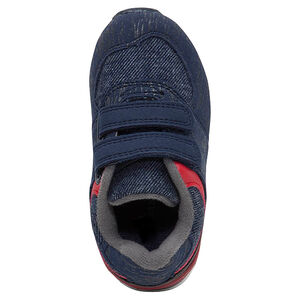 Deportivas bajas brillantes con velcro 