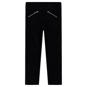 Jeggings de terciopelo con lentejuelas 