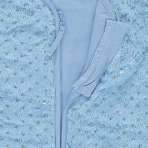 Saco de dormir de borreguillo con estampado de punto 