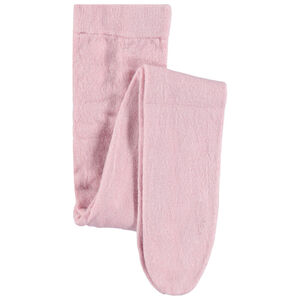 Medias gruesas lisas rosa 