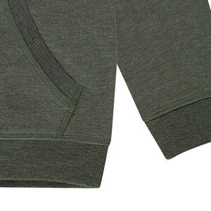 Chaqueta de felpa con cremallera y capucha  