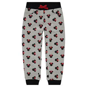 Pantalón de chándal de felpa con dibujode Minnie ©Disney all over 