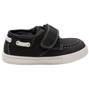 Náuticos con velcro y cordones de fantasía en el collarín 