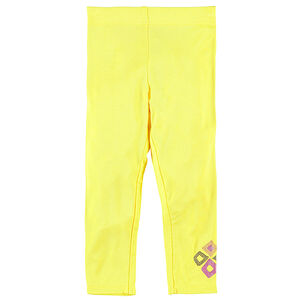 Legging coupe mi-mollet avec print pailleté 