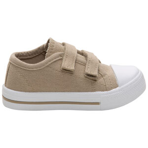 Zapatillas beige de tela con velcros de la 20 a la 23 