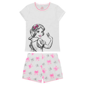 Pijama corto de punto ©Disney con estampado de Blanca Nieves  Main Pijama corto de punto ©Disney con estampado de Blanca Nieves