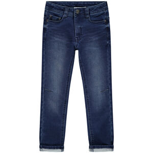 Vaquero efecto usado con bolsillos 