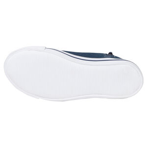 Zapatillas de deporte de caña alta con cordones con sujeción mediante elástico de jean 