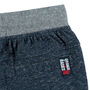 Pantalón de chándal de felpa jaspeada 