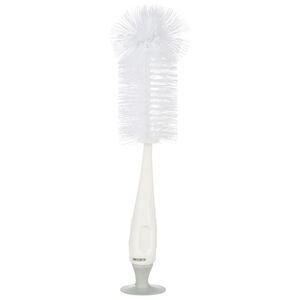 Cepillo limpia biberón con ventosa Mix'N'Match - Gris 