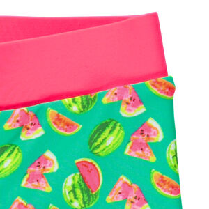 Camiseta de baño y short anti UV con estampado de sandía 