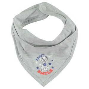 Babero de algodón con impreso Disney 