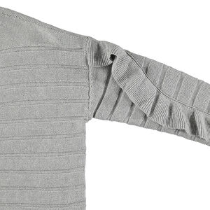 Júnior - Chaqueta de punto con relieve y bolsillos tipo parche 