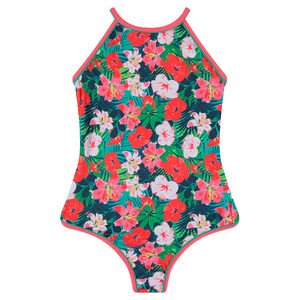 Júnior - Bañador con flores all over 