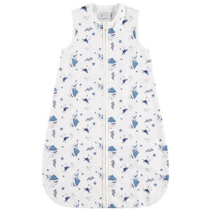 Saco de dormir sin mangas  con estampados zorritos all over 