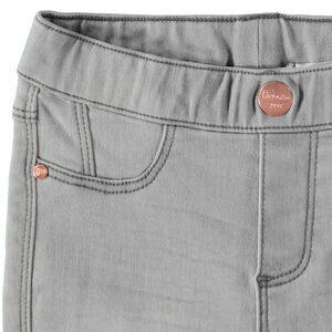 Júnior - Jeggings vaqueros con detalles rosa gold 