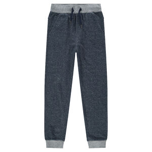 Júnior - Pantalón de jogging de felpa jaspeada 