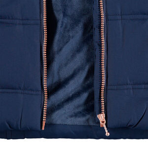 Parka acolchada con forro de borreguillo fino y capucha desmontable  Main Parka acolchada con forro de borreguillo fino y capucha desmontable