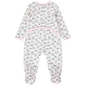 Pijama de punto con Smiley estampado all over 