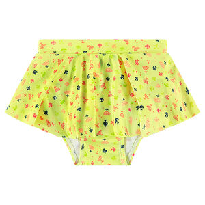 Culotte de bain imprimée fantaisie 