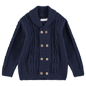 Chaqueta de punto con doble botón 