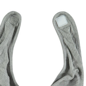 Babero de tejido de punto con estampado 