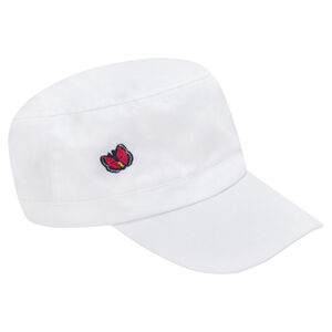 Gorra cubana de sarga con mariposa bordada   Main Gorra cubana de sarga con mariposa bordada