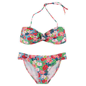 Bikini de premamá con flores estampadas all over 