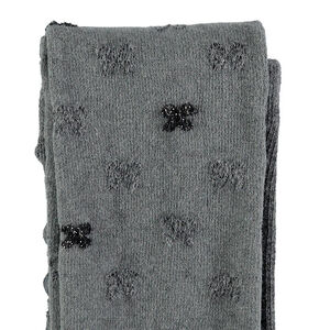 Leotardos con lazos de jacquard 