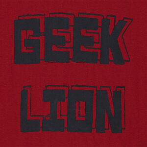 Pijama de punto bicolor con mensaje estampado 