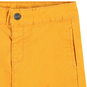 Pantalón de sarga lisa  