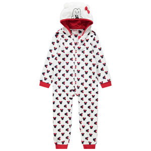 Sobrepijama de borreguito con estampado de Minnie Disney y orejas en relieve  Main Sobrepijama de borreguito con estampado de Minnie Disney y orejas en relieve