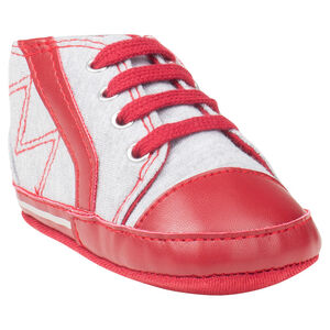 Zapatillas subidas flexibles de jersey 