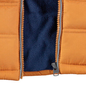 Anorak acolchado con forro de micropolar 