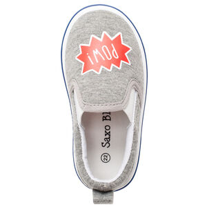 Baskets basses en toile à print fantaisie 