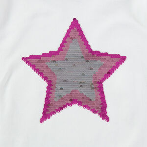 Camiseta de manga larga de punto con dibujos de lentejuelas  Main Camiseta de manga larga de punto con dibujos de lentejuelas
