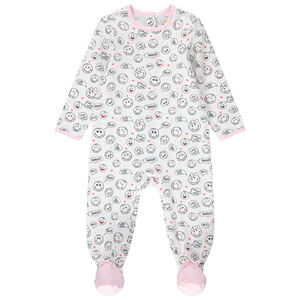 Pijama de punto con Smiley estampado all over 