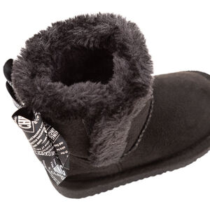 Botines de media caña con lazos estampados de satén de la 20 a la 23 