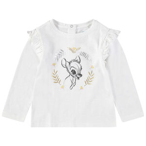 Camiseta de manga larga con volantes estampado Bambi Disney   Main Camiseta de manga larga con volantes estampado Bambi Disney