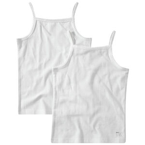 Juego de 2 camisetas de punto con logo plateado  Main Juego de 2 camisetas de punto con logo plateado