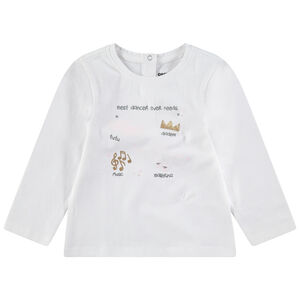 Camiseta de punto de manga larga con estampado de fantasía   Main Camiseta de punto de manga larga con estampado de fantasía