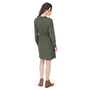 Vestido premamá de manga larga 