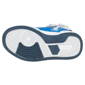 Zapatillas de deporte de caña alta con cordones con cremallera con motivos estampados 