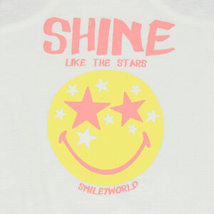 Pijama de punto con camiseta estampada ©Smiley 